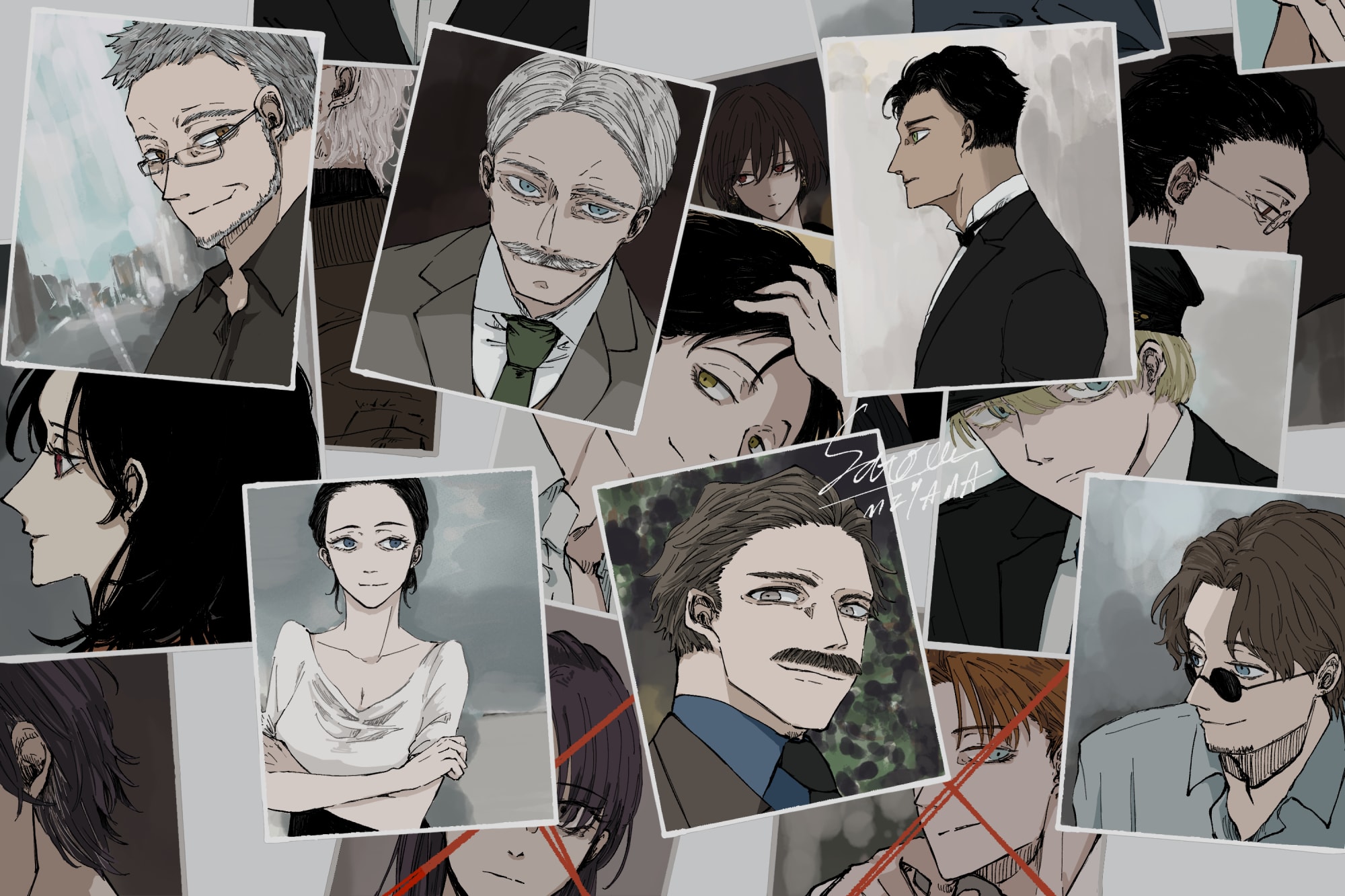 イケオジ Captors イラストレーターをサポートするイラストsns