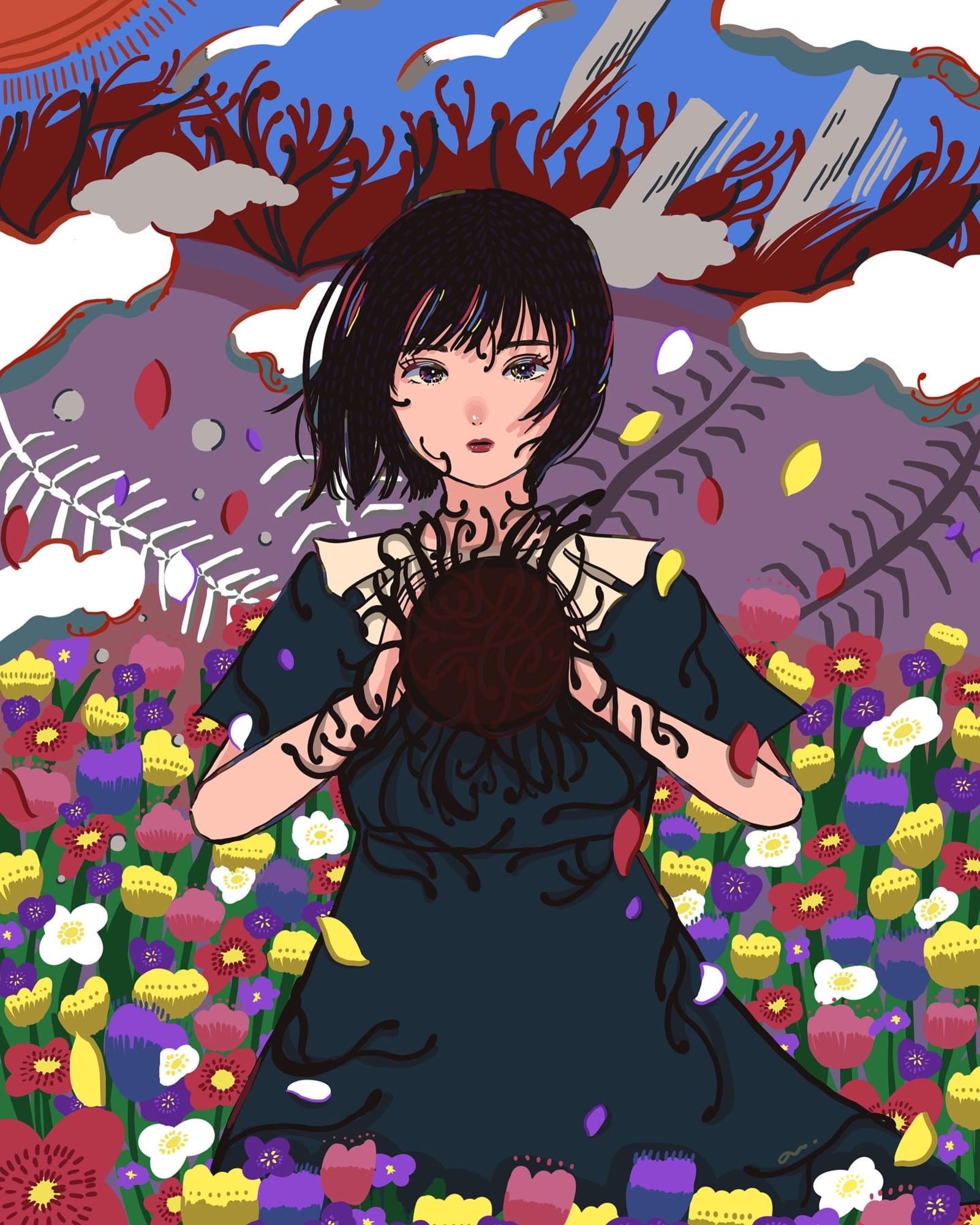 わたしの悪魔の子 By のん Illustration Captors イラストレーターをサポートするイラストsns