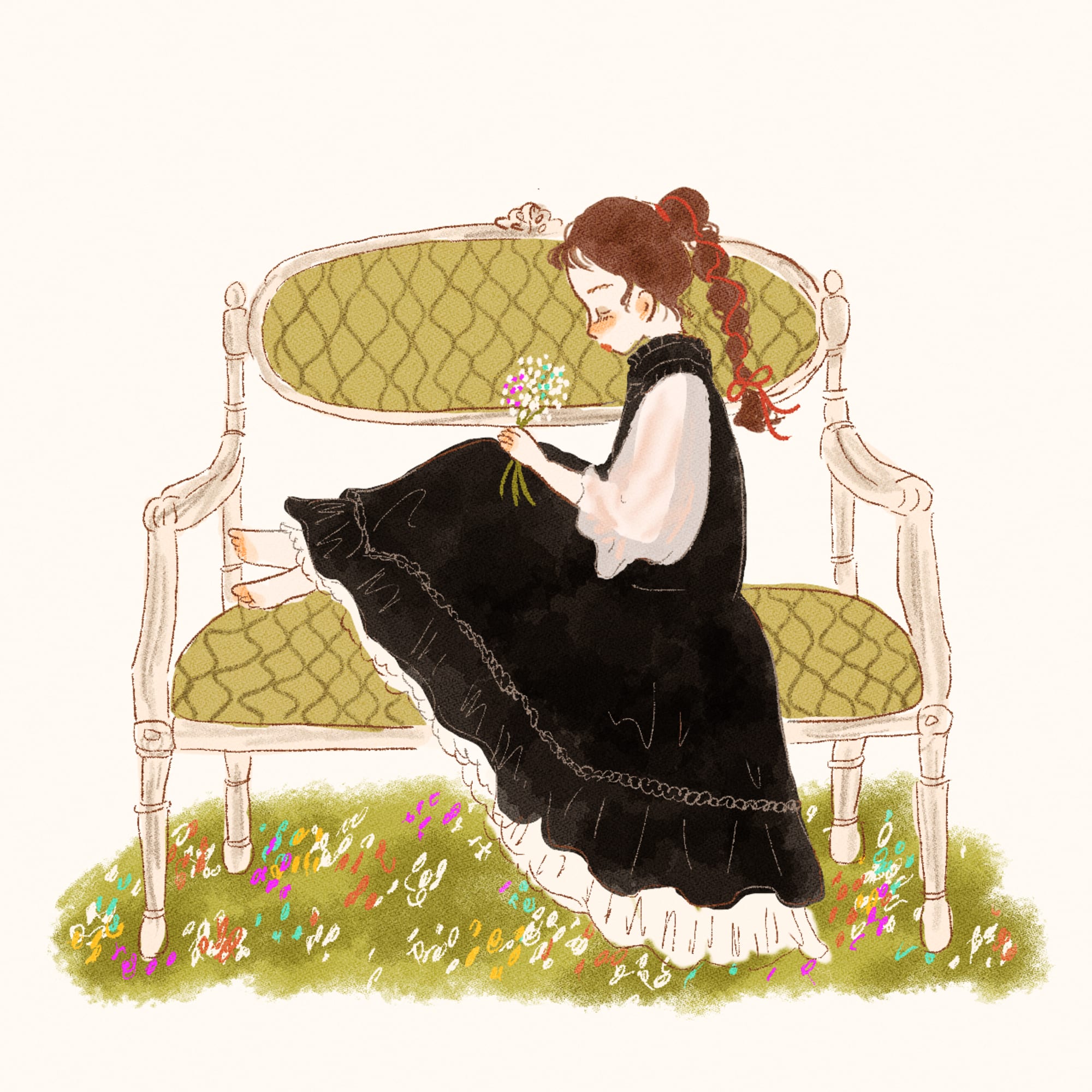 陽だまりで By Misoka No Rina Captors イラストレーターをサポートするイラストsns