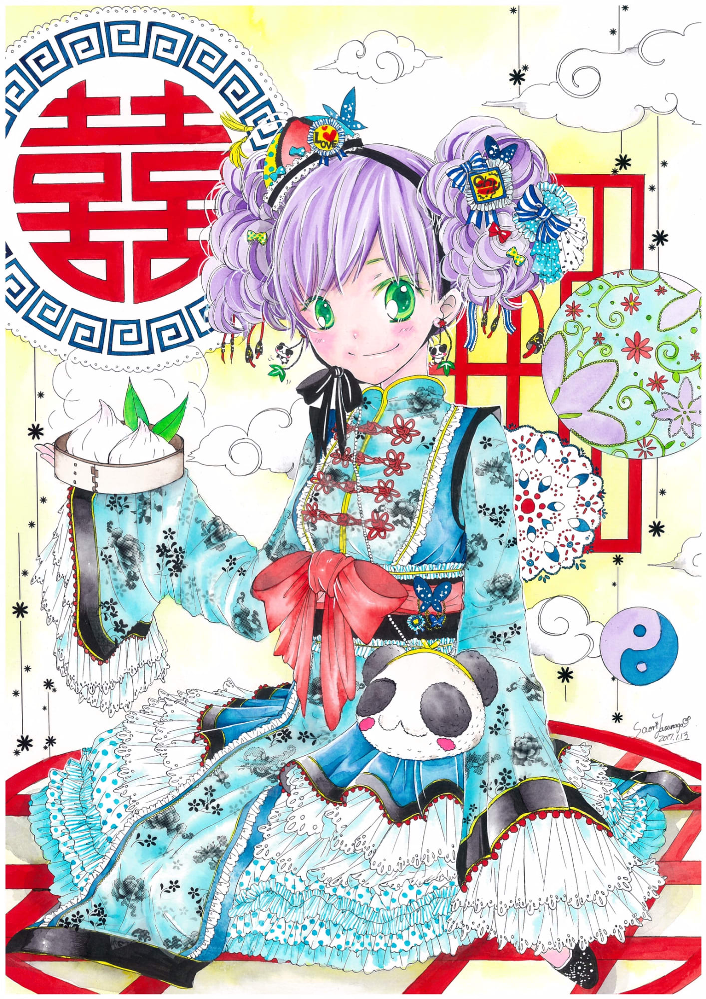 チャイナロリィタ By さおりん Captors イラストレーターをサポートするイラストsns