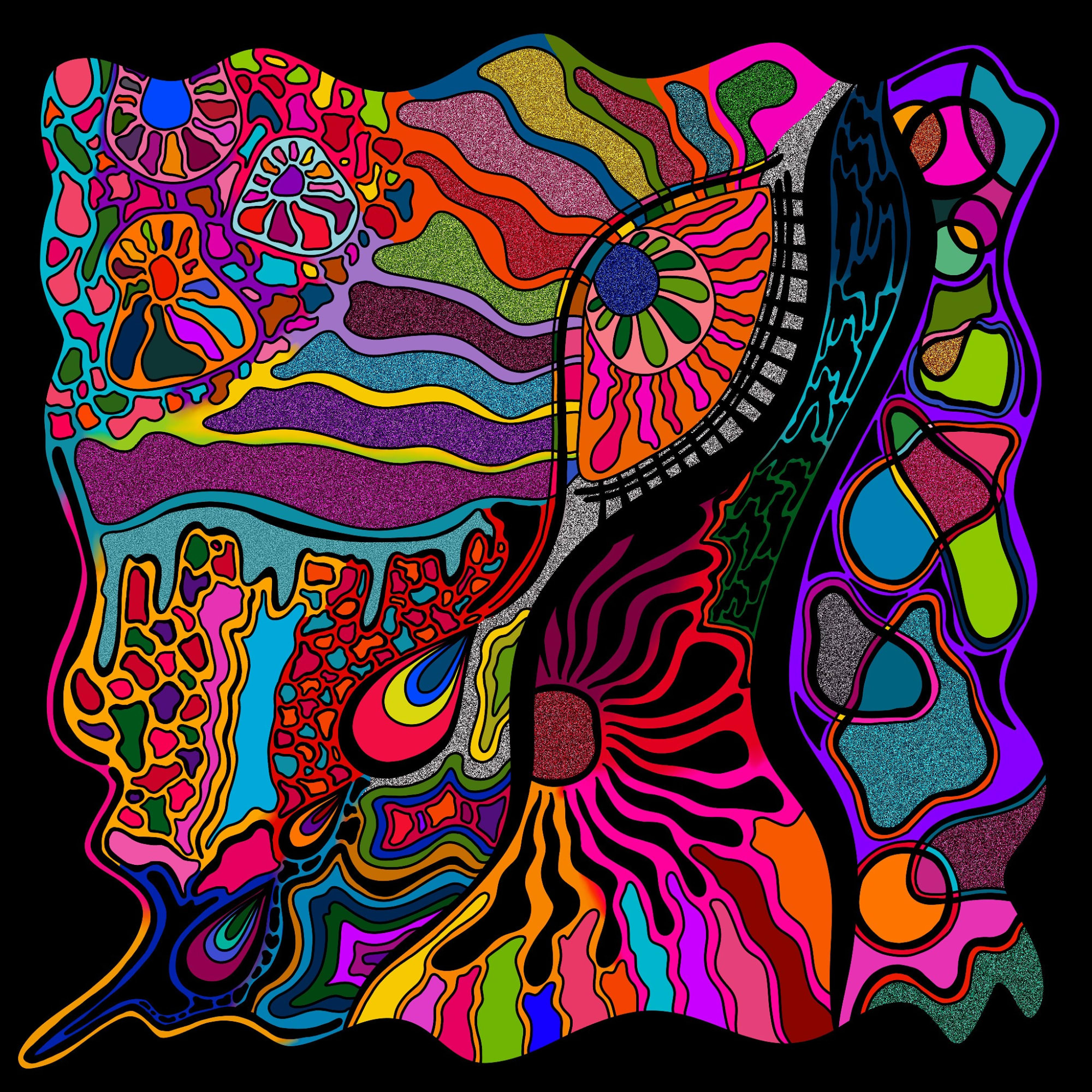 カラフル涙 By Kurumi Captors イラストレーターをサポートするイラストsns