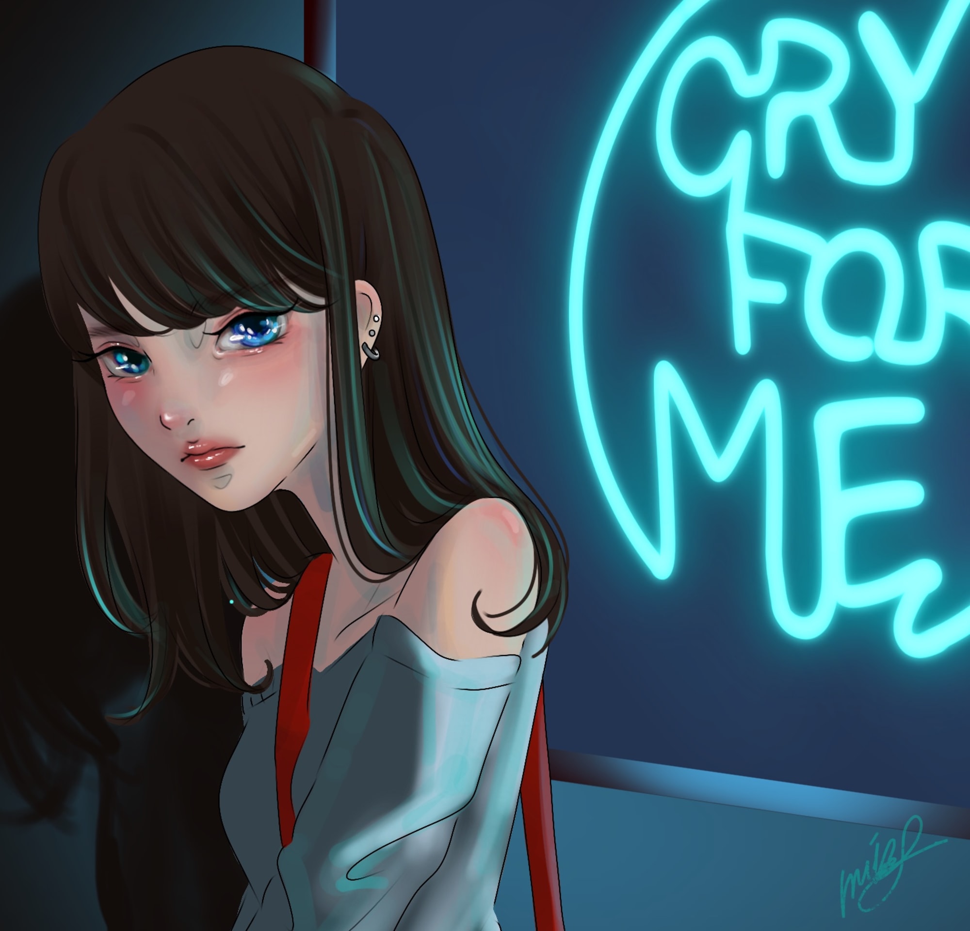 ネオンガール展 On Captors Captors イラストレーターをサポートするイラストsns