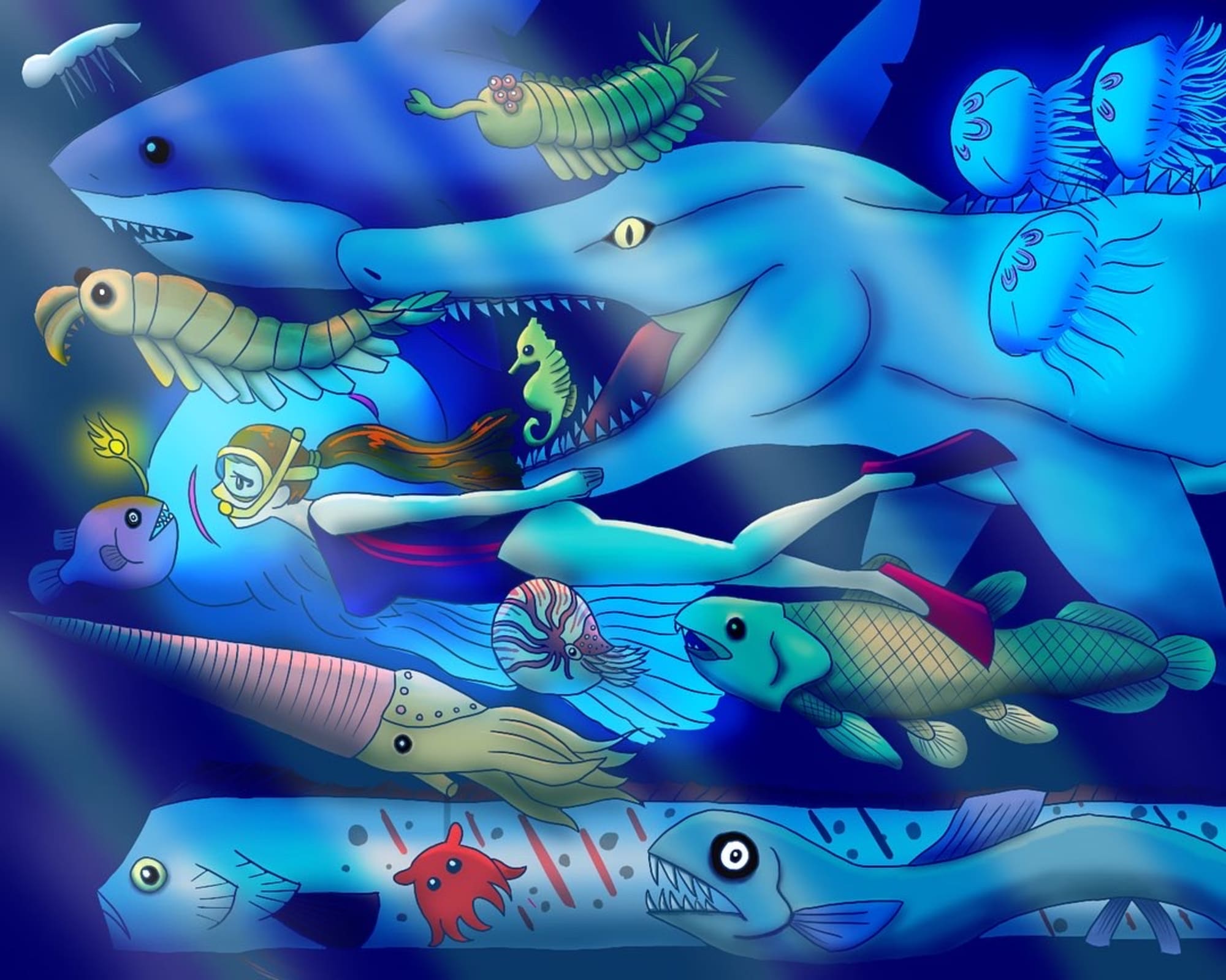 海洋恐怖症 Captors イラストレーターをサポートするイラストsns