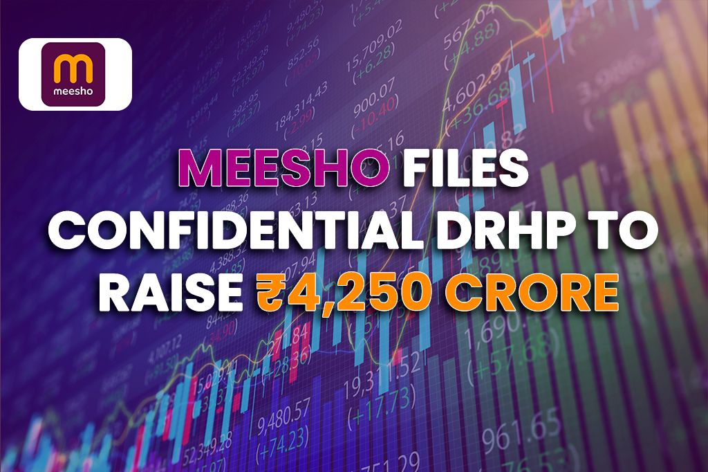 Meesho Files Confidential DRHP to Raise ₹4,250 Crore