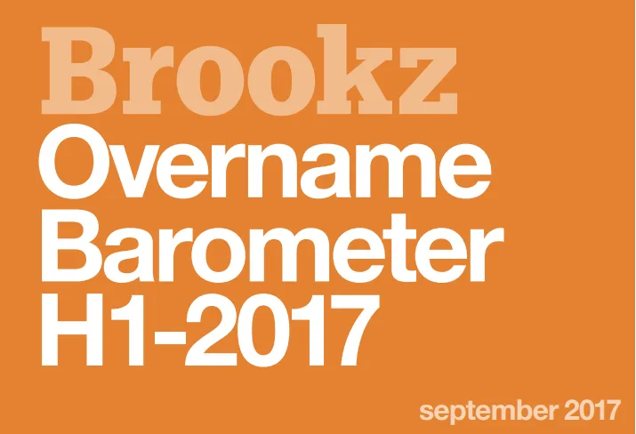 Brookz Overname Barometers H1-2017