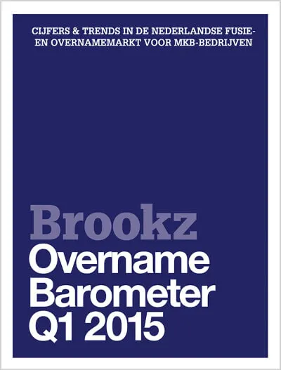 Brookz Overname Barometers Q1-2015