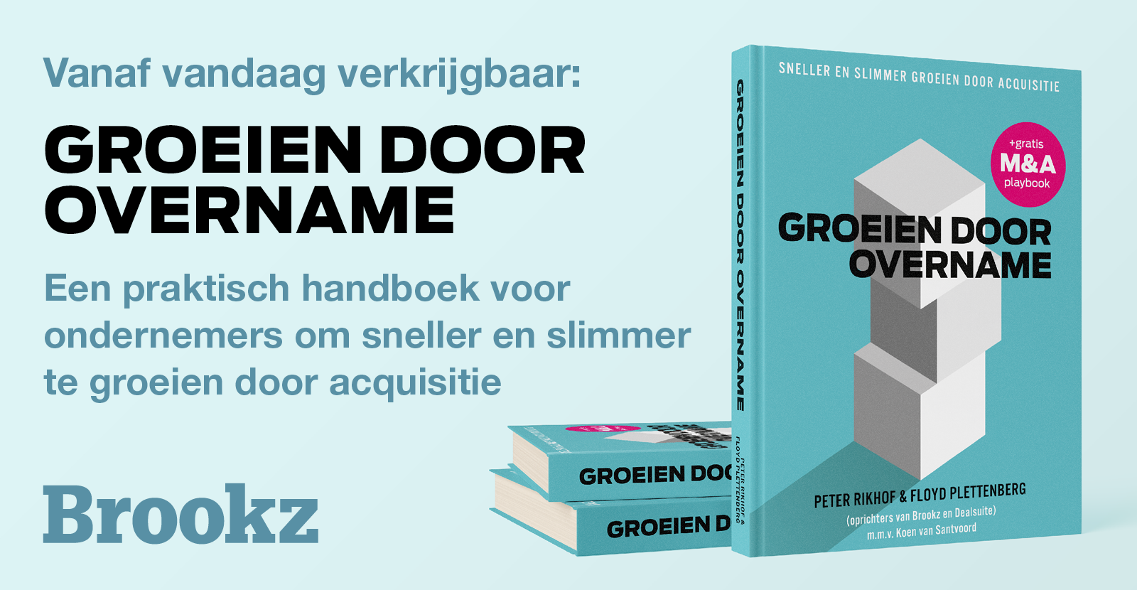 Boek Groeien door overname