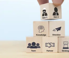 Waar vroeger bedrijven van vader op zoon (of dochter) gingen, is dat tegenwoordig niet meer zo vanzelfsprekend.