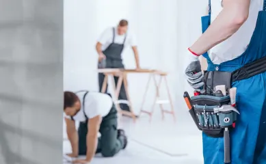 Bedrijven in renovatie en onderhoudssector.