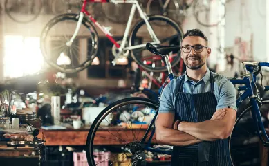 Fietsen reparatiebedrijf, Sterke positie bij B2B klanten en op goede lokatie voor B2C. Neem contact op via Brookz.