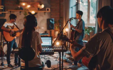 De onderneming heeft een internationaal schaalbaar social music platform ontwikkeld waarop muzikanten elkaar kunnen ontdekken. Neem contact op via Brookz.