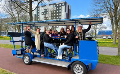 Bierfietsexploitatie Noord-Holland. Neem contact op via Brookz.