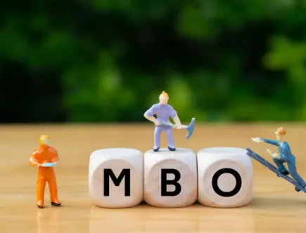 Bij een management buy-out (MBO) wordt het bedrijf overgedragen aan één of meerdere werknemers binnen de onderneming.