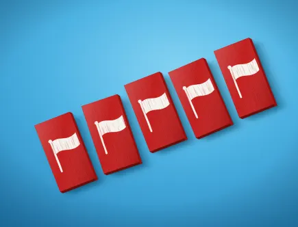 Deze 5 red flags hebben één ding gemeen: ongeacht of een en ander daadwerkelijk tot problemen leidt, creëert het onzekerheid.