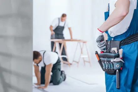 Bedrijven in renovatie en onderhoudssector.