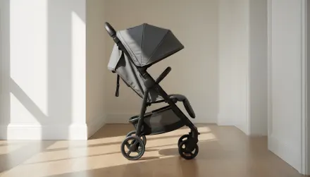 Circulaire kinderwagen die meegroeit tot bolderwagen, DTC met statiegeld en refurbish-model, minimale ticketsize € 75.000. Neem contact op via Brookz.