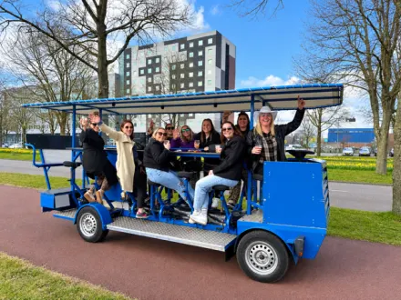Bierfietsexploitatie Noord-Holland. Neem contact op via Brookz.