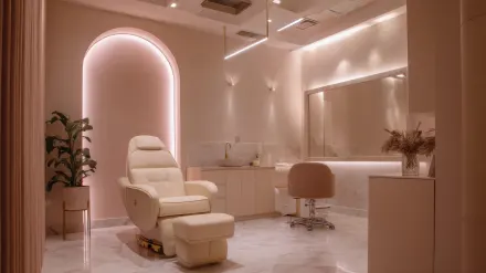Luxe beautysalon met webshop & opleidingsinstituut. Neem contact op via Brookz.
