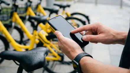 Volledig voorbereid fietsconcept met app en fysieke servicepunten. Neem contact op via Brookz.