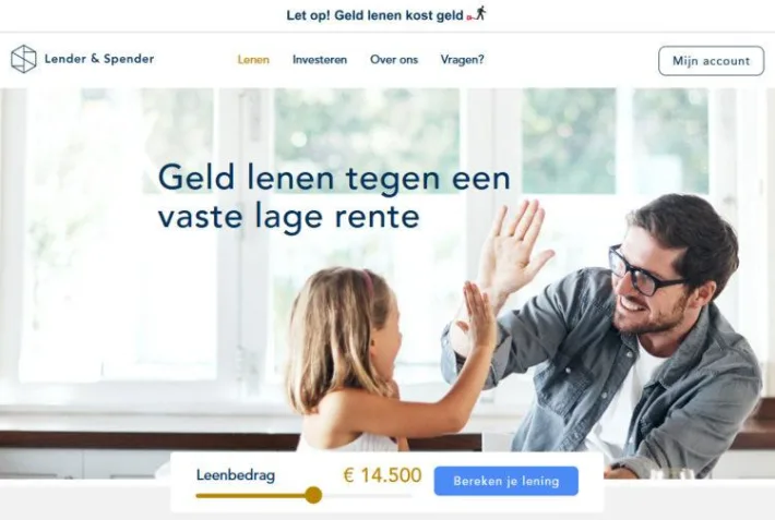 Acquisitie van Lender & Spender door Auxmoney