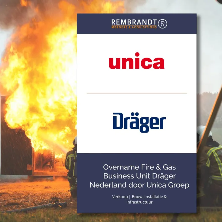 Overname activiteiten Fire & Gas business unit van Dräger Nederland door Unica Groep