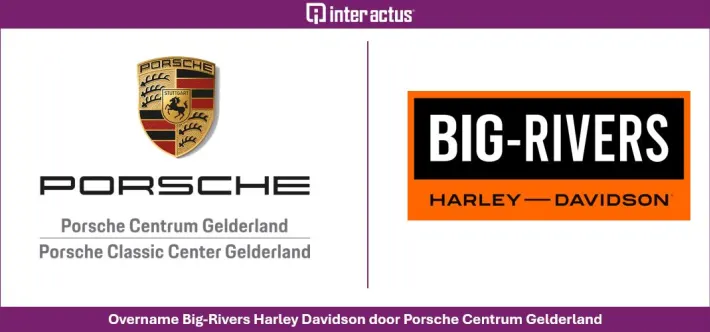 Overname Big-Rivers Harley Davidson door Porsche Centrum Gelderland