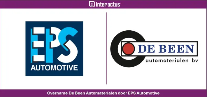 Overname De Been Automaterialen door EPS Automotive