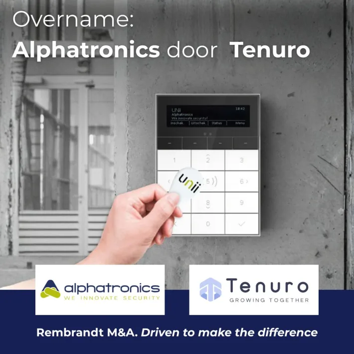 Desinvestering van Alphatronics door TKH Group aan Tenuro