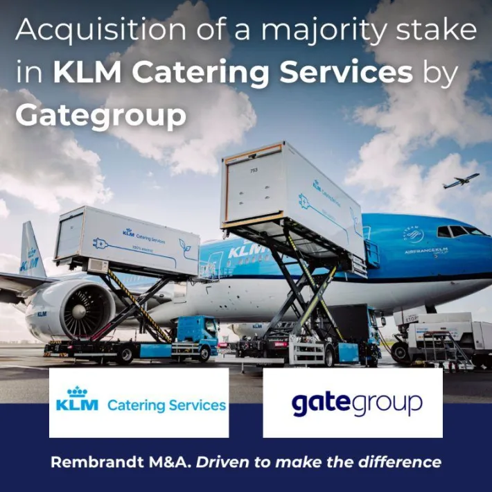 KLM verkoopt 75% van KLM Catering Services aan Gategroup