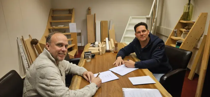 Een Woerdense deal in de trappenbusiness