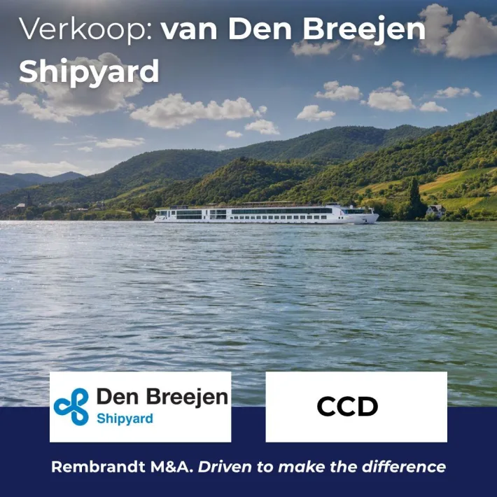 Verkoop van Den Breejen Shipyard aan CCD