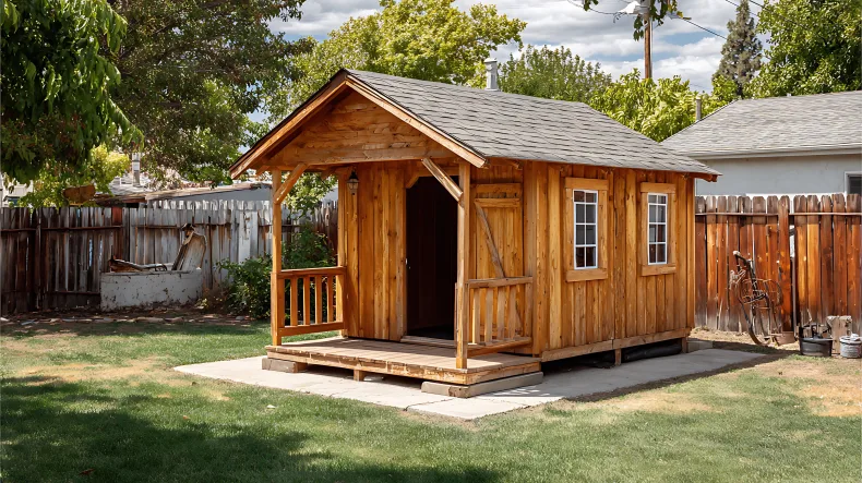Leverancier van houten tuinhuisjes, schuren, bergingen en overkappingen, hoogwaardige houten tuinconstructies. Neem contact op via Brookz.