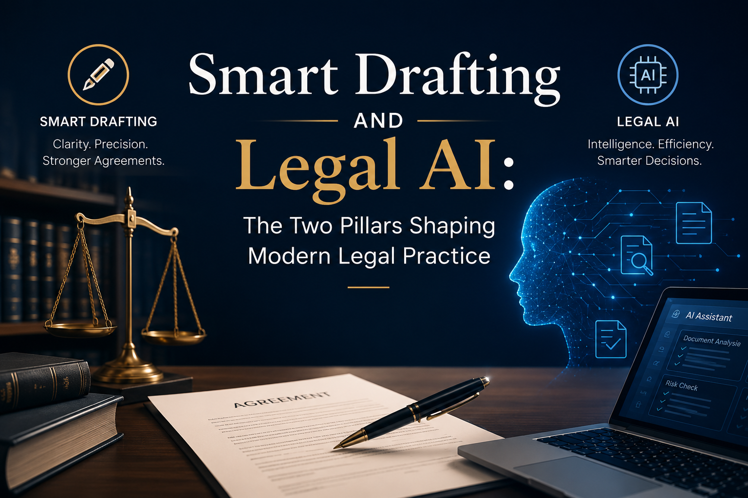 Smart Drafting and Legal AI: The Two Pillars Shaping Modern Legal Practice