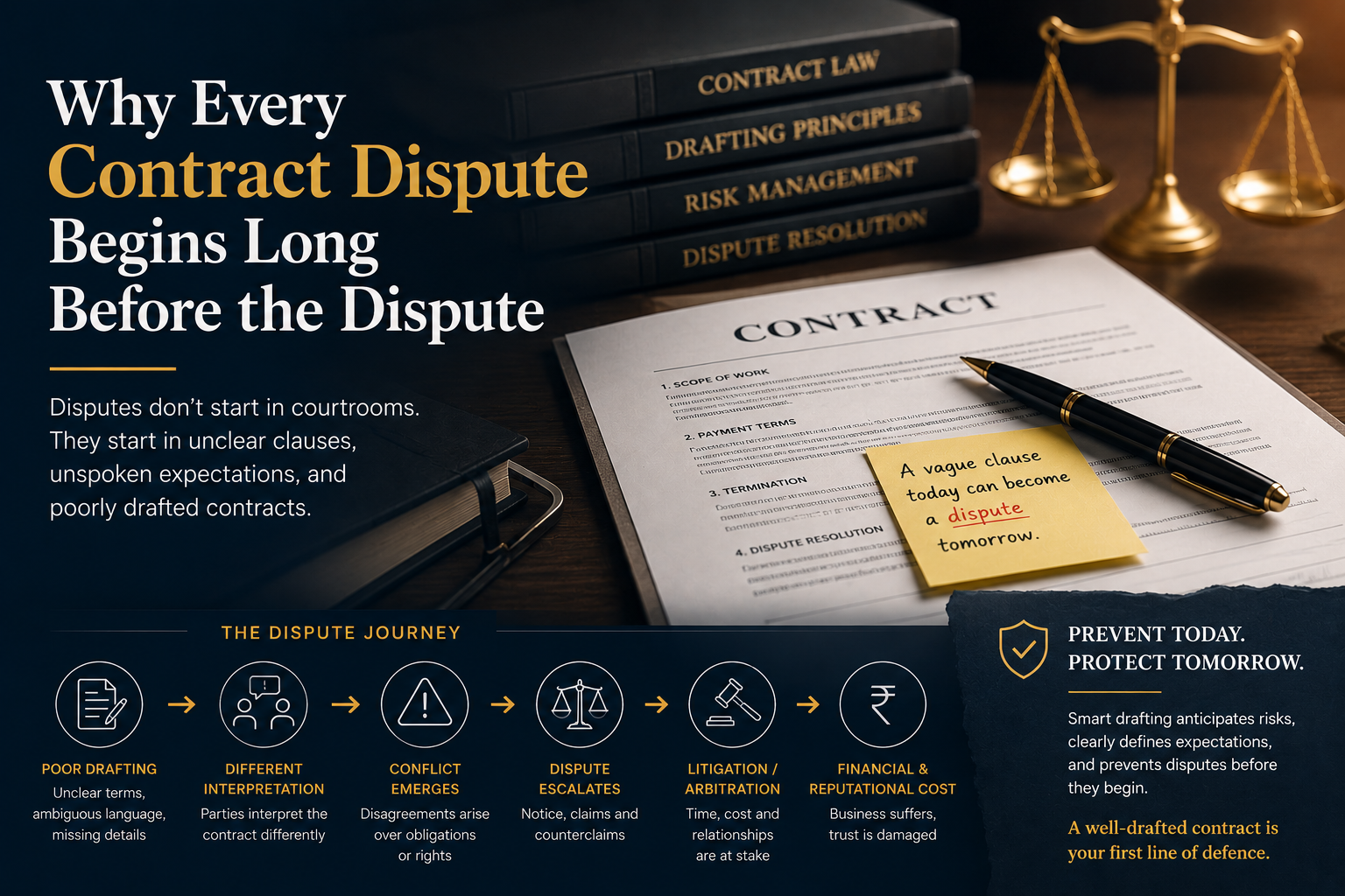 Why Every Contract Dispute Begins Long Before the Dispute