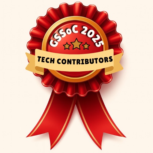 GSSoC 2025 Contributor Badge