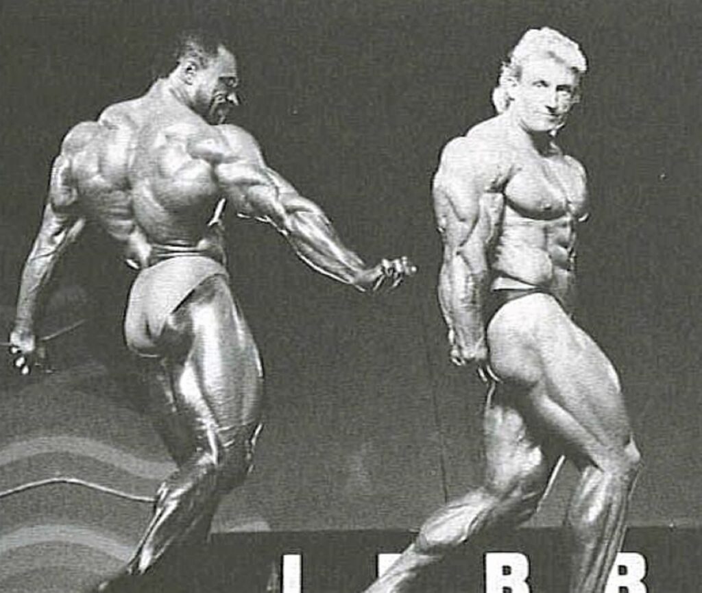 Mr. Olympia 1991 - Lee Haney and Dorian Yates