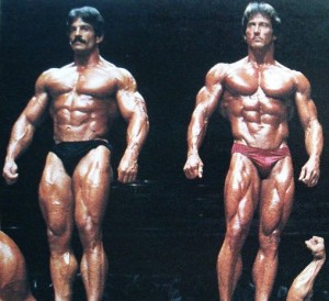 Mr. Olympia 1980 - Mike Mentzer and Frank Zane