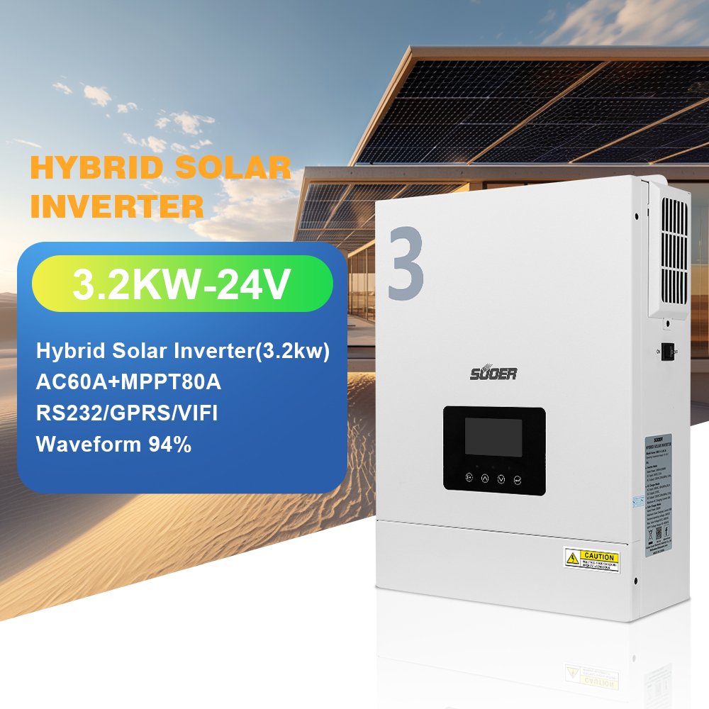 3.0KW-3.2KW Solar PV MPPT Hybrid Inverter