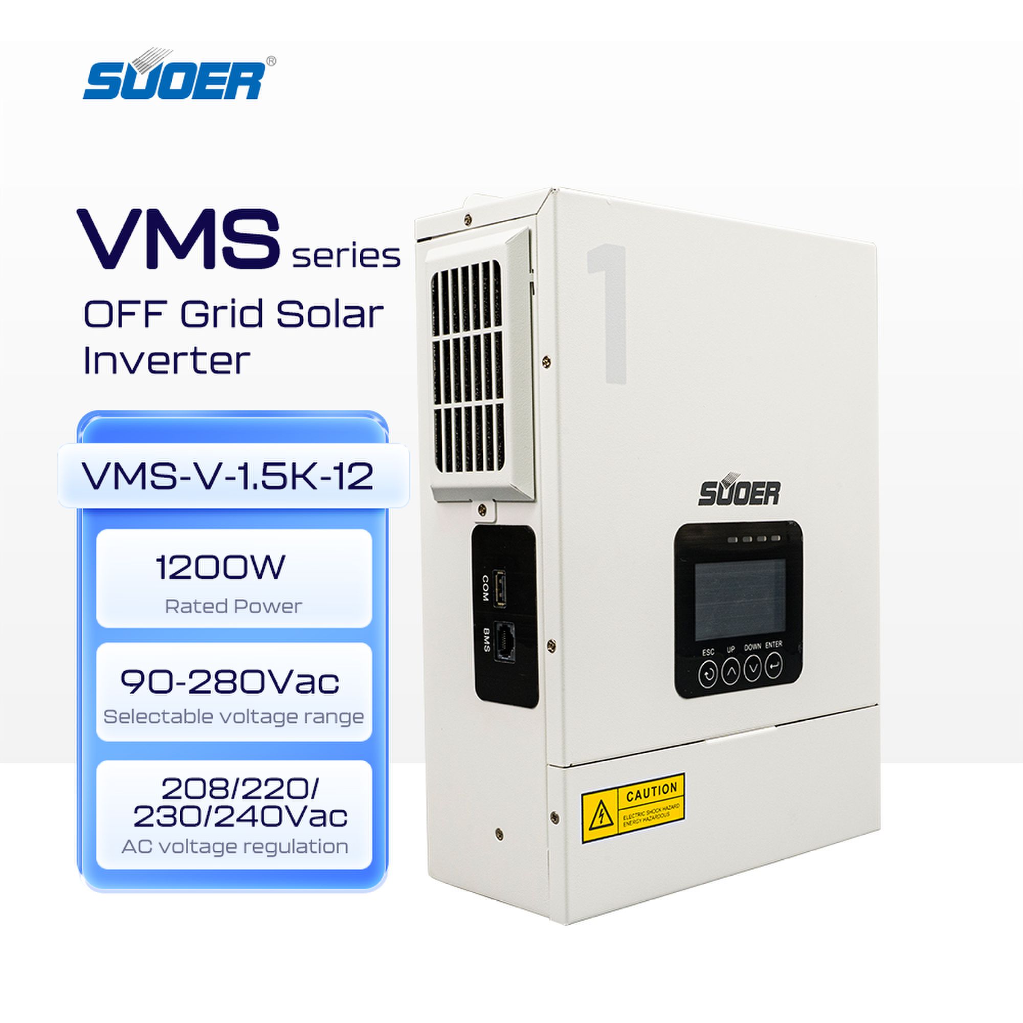 1.2KW-1.5KW Solar PV MPPT Hybrid Inverter