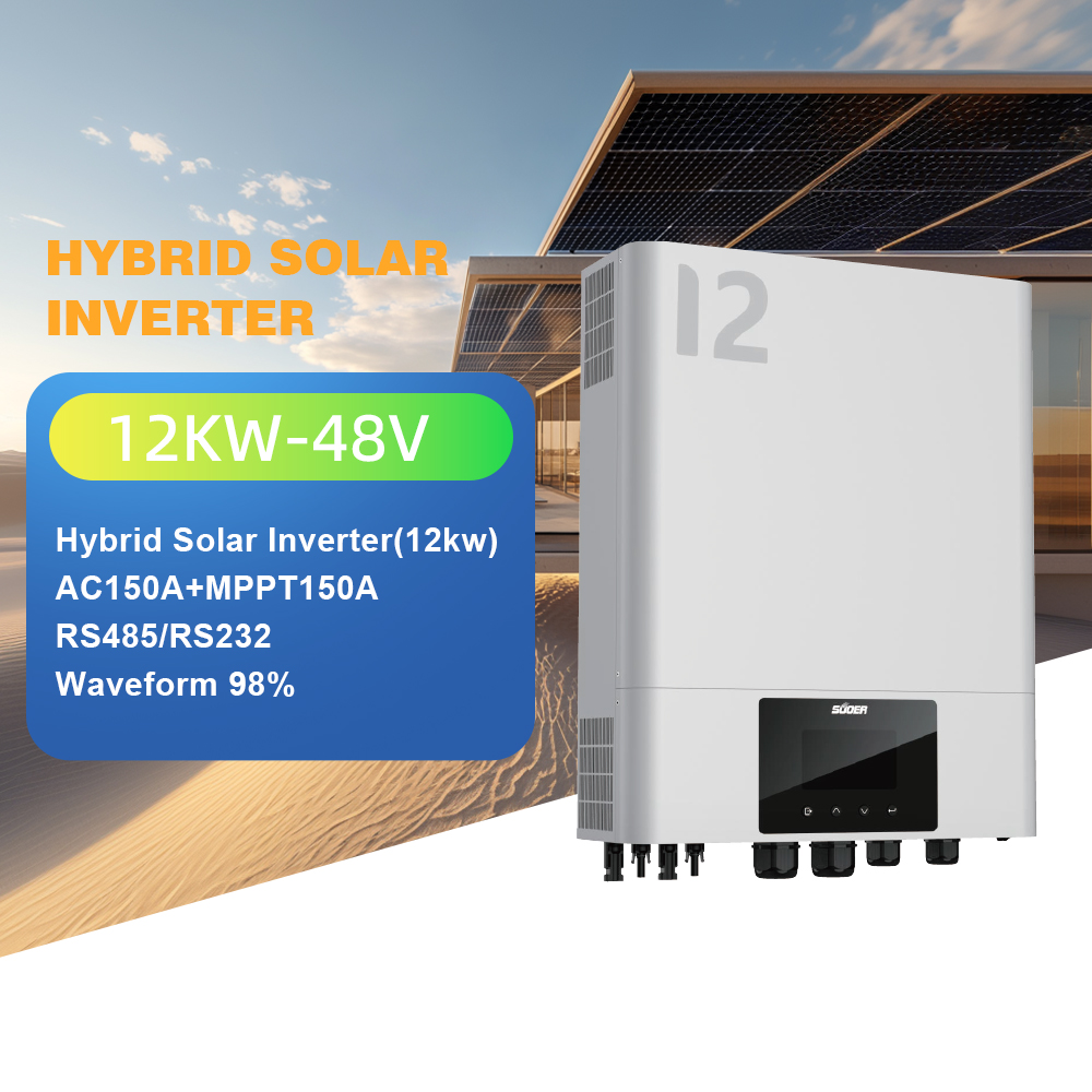 12.0KW-12.2KW Solar PV MPPT Hybrid Inverter