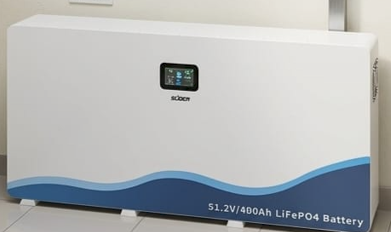 20KWh, 400Ah Lithium Battery (LiFeP04). 