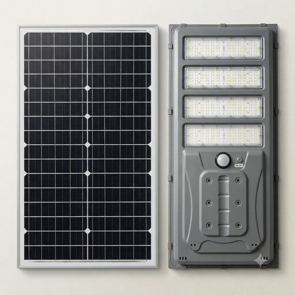 400W Integrated Solar Street Light