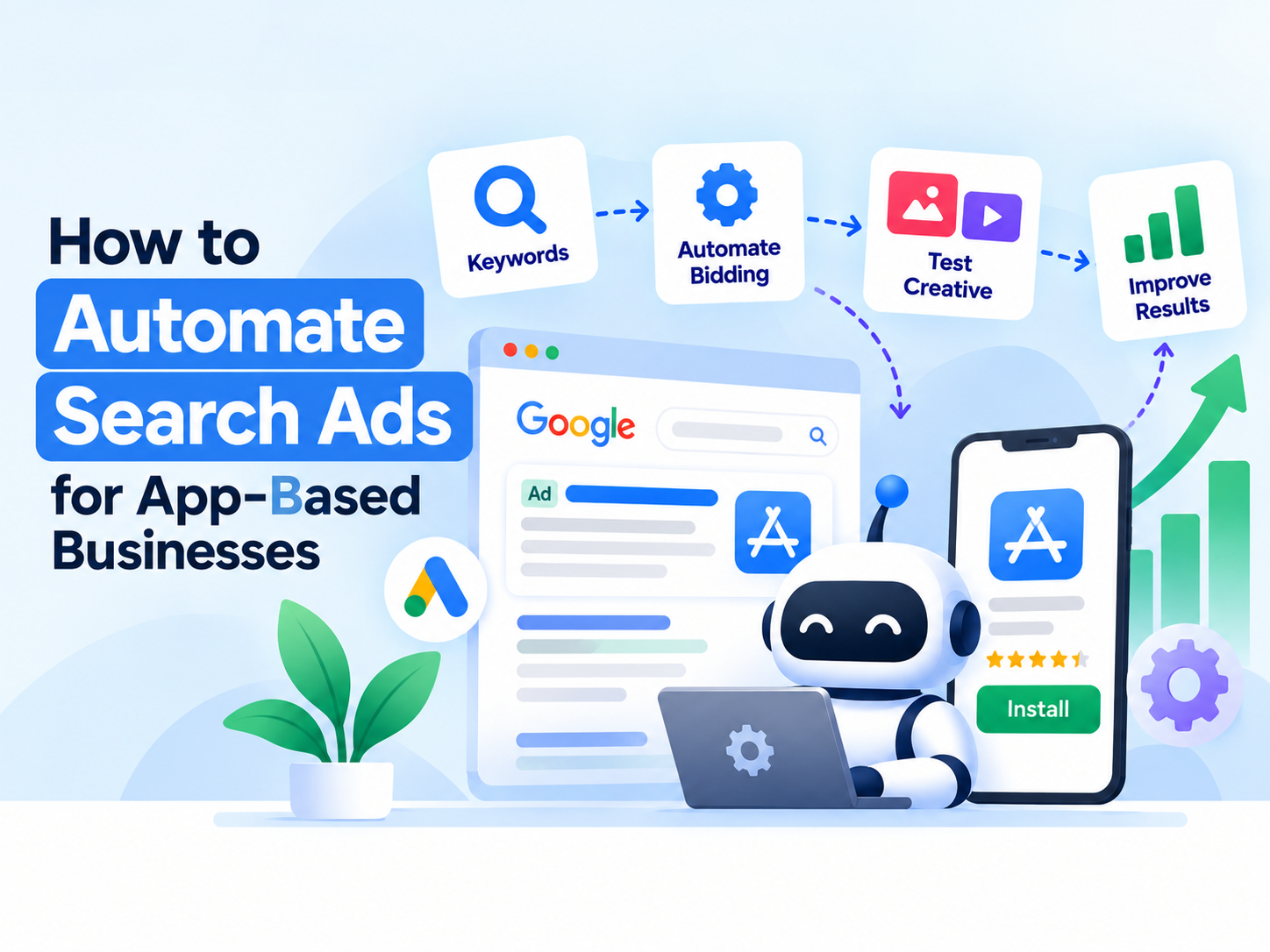 How to Automate Search Ads for App-Based Businesses