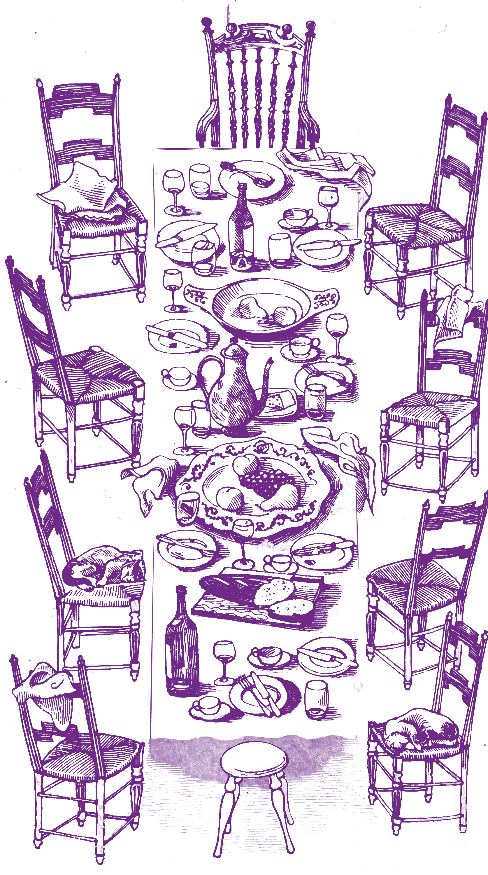 À table, tout le monde