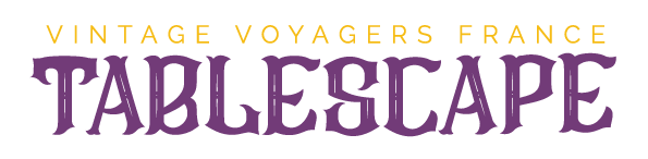 Vintage Voyagers France — Tablescape