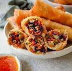 Mushroom Spring Roll