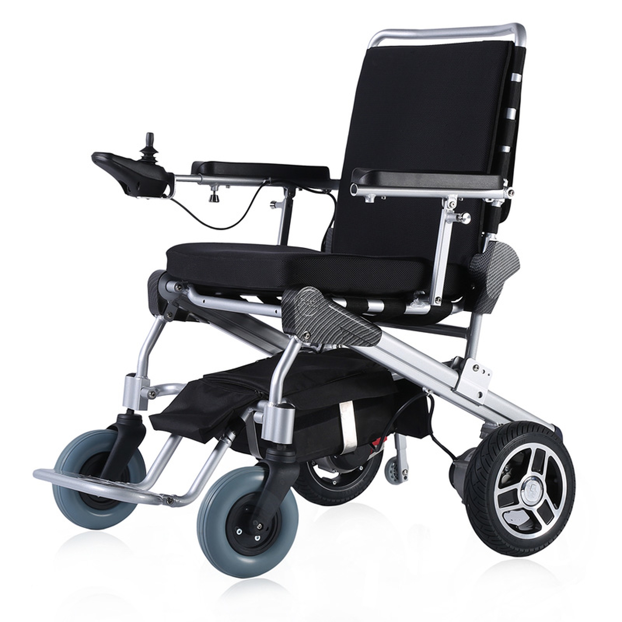 E-Throne Folding Wheelchair