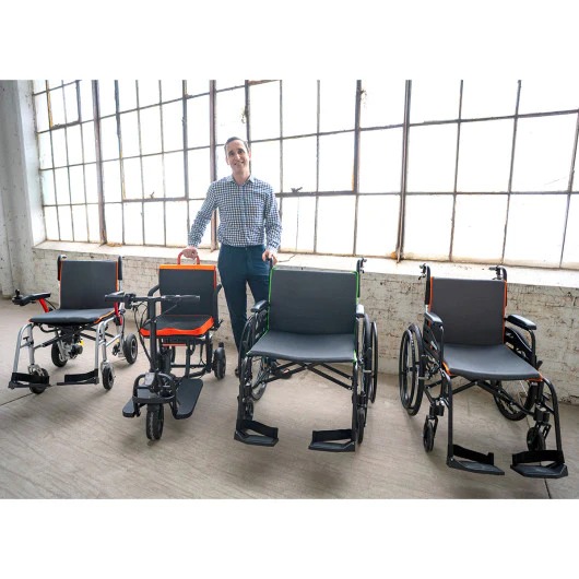 Feather Weight Wheelchair XL