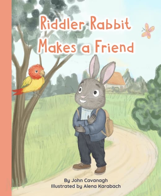 Riddler Rabbit Makes a Friend cover