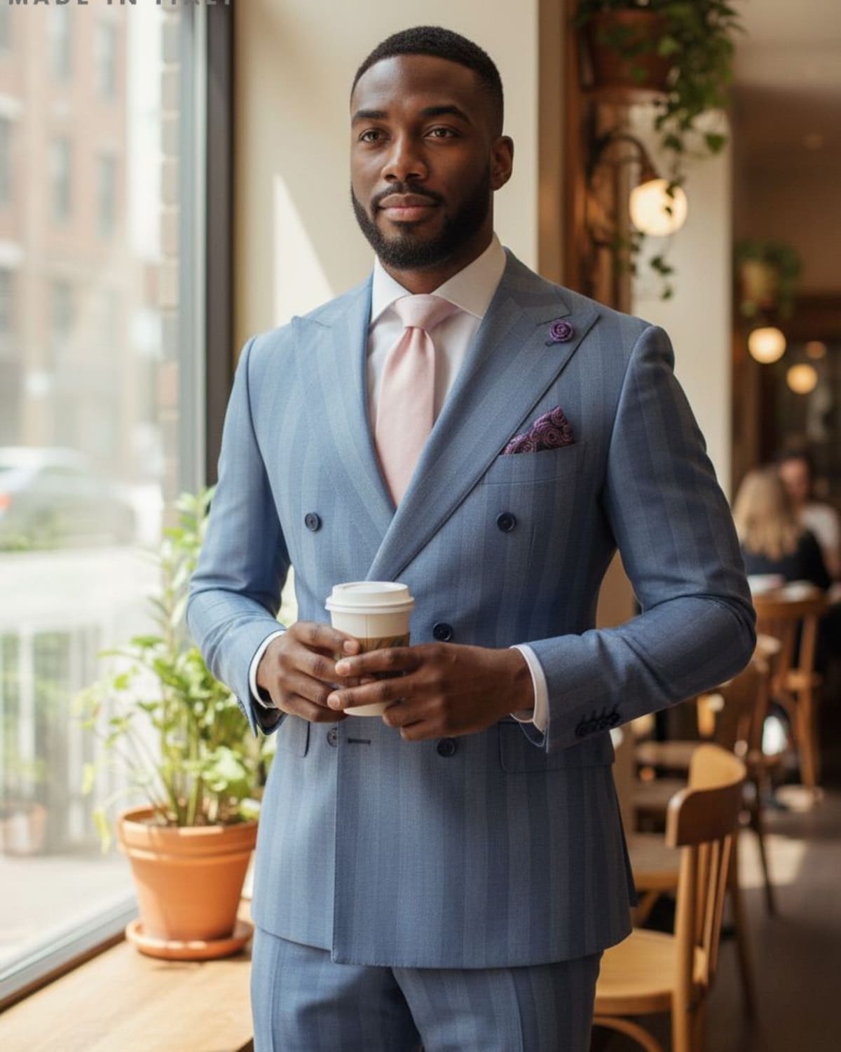 Men's Suits and Monk Strap Shoes Collection - front